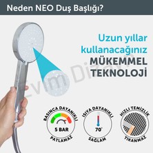 Aqua Bagno Neo  El Duşu - Duş Spirali Hortumu  Set 2 Parça
