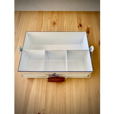 Rustic Concept Metal Kaşıklık Organizer