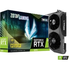 Zotac Gaming Twin Edge Geforce RTX3070 8gb Gddr6 256BIT 3xdp/hdmı Ekran Kartı (ZT-A30700E-10P)