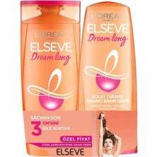 Elseve Dream Long Şampuan 375 ml + Bakım Kremi 375 ml