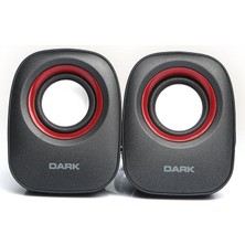 Dark SP100B 1+1 Multimedia USB Speaker Siyah (DK-AC-SP100B)