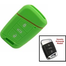 Parça Deponuz Skoda Superb Silikon Anahtar Kabı, Anahtar Kılıfı