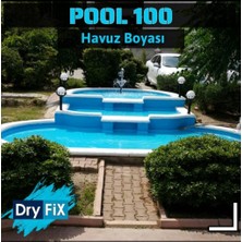 Dryfix POOL100 Havuz Boyası Mavi 4.5 kg