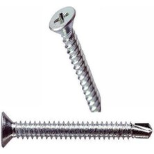 Meridyen 3,9X25 mm Yhb Yıldız Havşa Başlı Matkap Uçlu Vida 1000 Adet