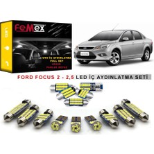 Femex Ford Focus 2 - 2,5 Iç Aydınlatma Ampul Seti Parlak Beyaz