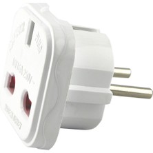 Plug 10-16A Amerikan Priz Dönüştürücü Elektronik