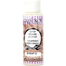 Cadence Şeffaf Örümcek Çatlatma Step1 70 ml