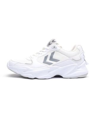 Hummel Hml York Fresh Unisex Spor Ayakkabı Beyaz Kauçuk Taban Nefes Alabilir Yapı ile Konforlu