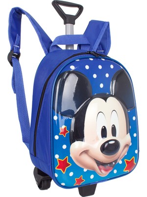 Bagacar Mn Miky Tekerlekli Çocuk Sırt Çantası Mavi 30 x 25 x 10 cm