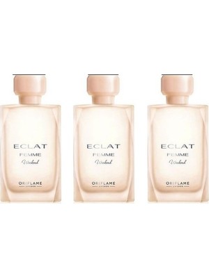 Oriflame Eclat Femme Weekend Kadın Parfüm Edt 50 ml 3 Adet