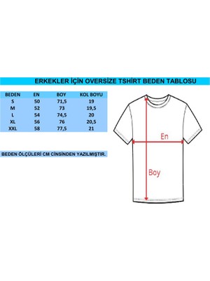 Grif  Baskılı Oversize  Erkek T-Shirt