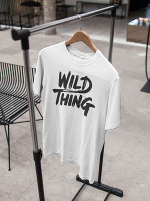 Grif Wild Thing Baskılı Oversize  Erkek T-Shirt