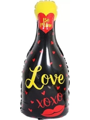 Pazariz  Folyo Balon Doğum Günü Balonu Parti Balonu 80 X40 cm Şişe