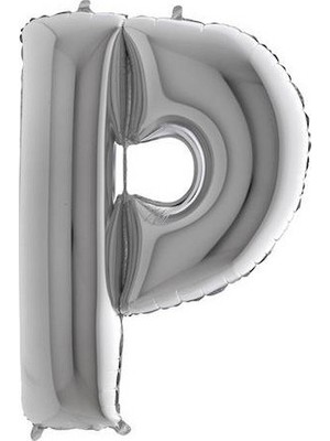 Pazariz  Gümüş Folyo Harf Balon