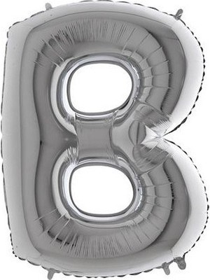 Pazariz  Gümüş Folyo Harf Balon