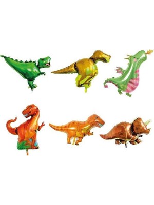 Ez Jet Ezjet  Folyo Balon Doğum Günü Balonu Parti Balonu 6'lı Set 35 cm