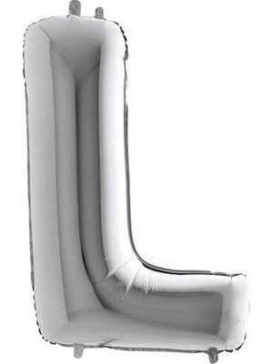 Ez Jet Ezjet  Gümüş Folyo Harf Balon