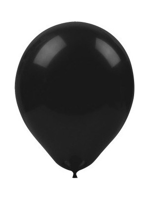Ez Jet Ezjet  Siyah Balon 100 Adet