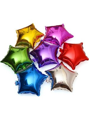 Pembecin  Mini Yıldız Folyo Balon