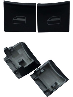 Zetoto Dodge Nitro Jeep Liberty Cam Açma Düğme Kapağı Ikili Takım