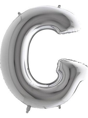 Pazariz  Gümüş Folyo Harf Balon