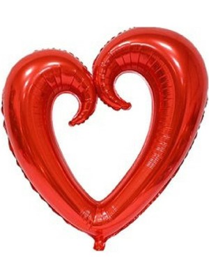 Pazariz  Kırmızı Kalp Balon