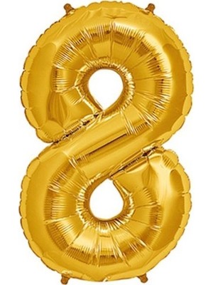 Ez Jet Ezjet  8 Folyo Balon Gold