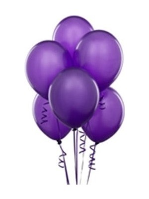 Ez Jet Ezjet  Balon 100 Adet - Mor