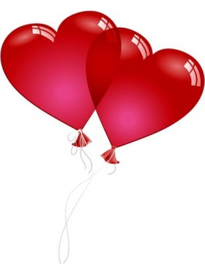 Pembecin  Kırmızı Kalp Balon