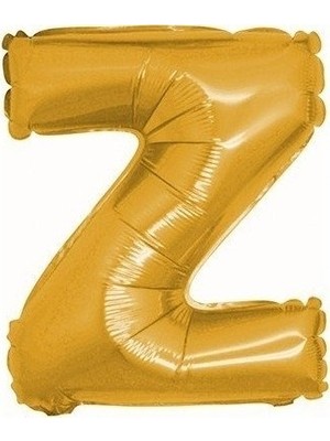 Ez Jet Ezjet  Balon Parti Z Harf Gold Folyo Balon 102 cm