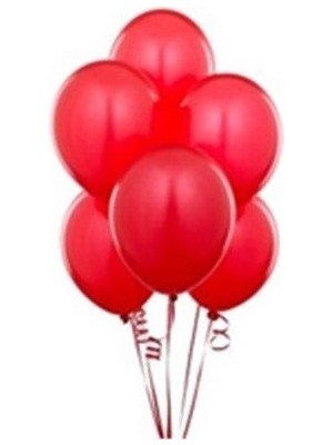 Ez Jet Ezjet  Kırmızı Balon 25 Adet