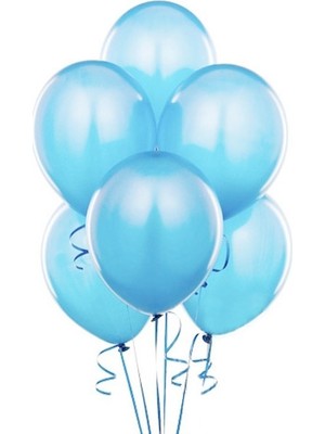 Ez Jet Ezjet  Mavi Metalik Balon
