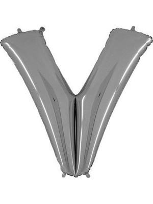 Ez Jet Ezjet  V Folyo Balon Gümüş