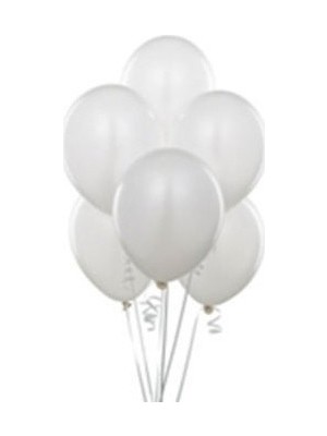 Fırsat Ayı Fırsatayı  Balon 100 Adet - Beyaz