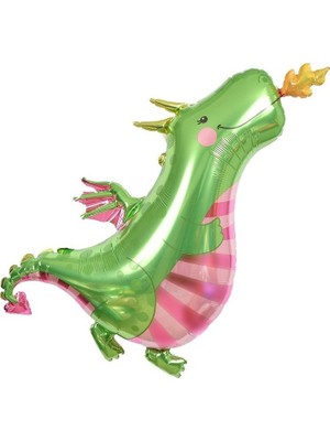 Fırsat Ayı Fırsatayı  Folyo Balon Doğum Günü Balonu Parti Balonu 60 x 110 cm Dinazor