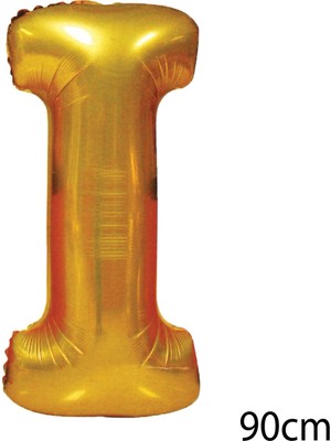 Pembecin  90 cm I Harfi Folyo Balon Altın