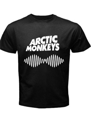 Orijin Arctic Monkeys Siyah Erkek Tişört