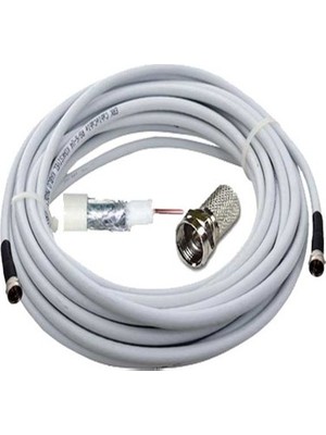 T18 Uydu Anten Kablosu Rg6-U4 2 metre