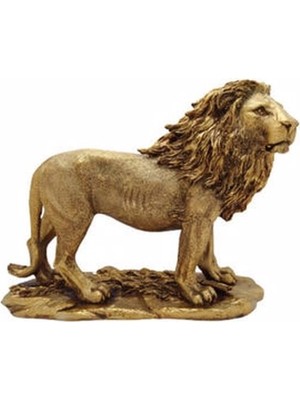 Yase Design Aslan Gold  Biblo Obje