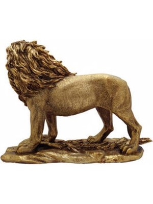 Yase Design Aslan Gold  Biblo Obje