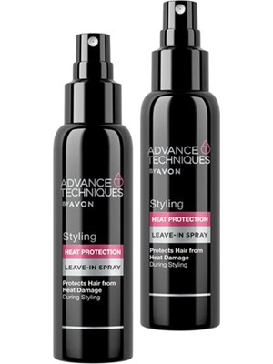 Avon Advance Techniques Isı Etkilerinden Koruyucu Saç Spreyi 100 Ml Durulanmayan İkili Set