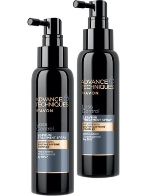 Avon Advance Techniques Durulanmayan Saç Spreyi Kırılma Karşıtı Etki 100 ml İkili Set