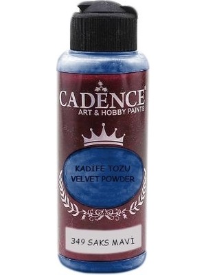 Cadence Kadife Tozu 349 Saks Mavi