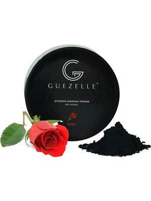 Guezelle 30 gr Doğal İçerikli Diş Beyazlatma Tozu Gül Aromalı Organik Beyazlatıcı