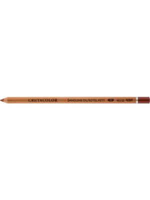 CretaColor Sanguine Çizim Kalemi 462 02 2+1 Parça Yağlı Orta Renkli Sanatçı Kalemler