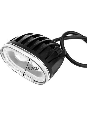 Profisher Motorsiklet Universal 2li LED 20W Spot Işık 2000LM Yüksek Parlaklık Alüminyum Kasa