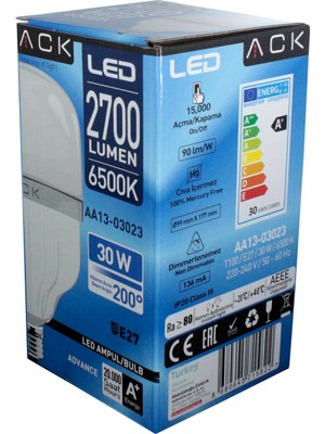 Ack Iç Mekan LED Ampul 220V - 20W