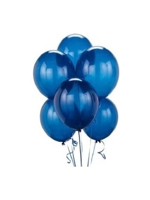Balonevi Mavi Renkli Baskısız 12'' Balon 100'LÜ