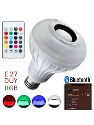 Wow Bluetooth Hoparlör Kumandalı LED Lamba