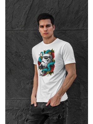 Grif  Stormtrooper Baskılı Erkek T-Shirt